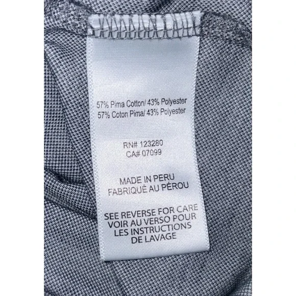 Travis Mathew Golf Polo Michelob Ultra Beer Logo Navy Blue Mens Medium - Picture 9 of 9